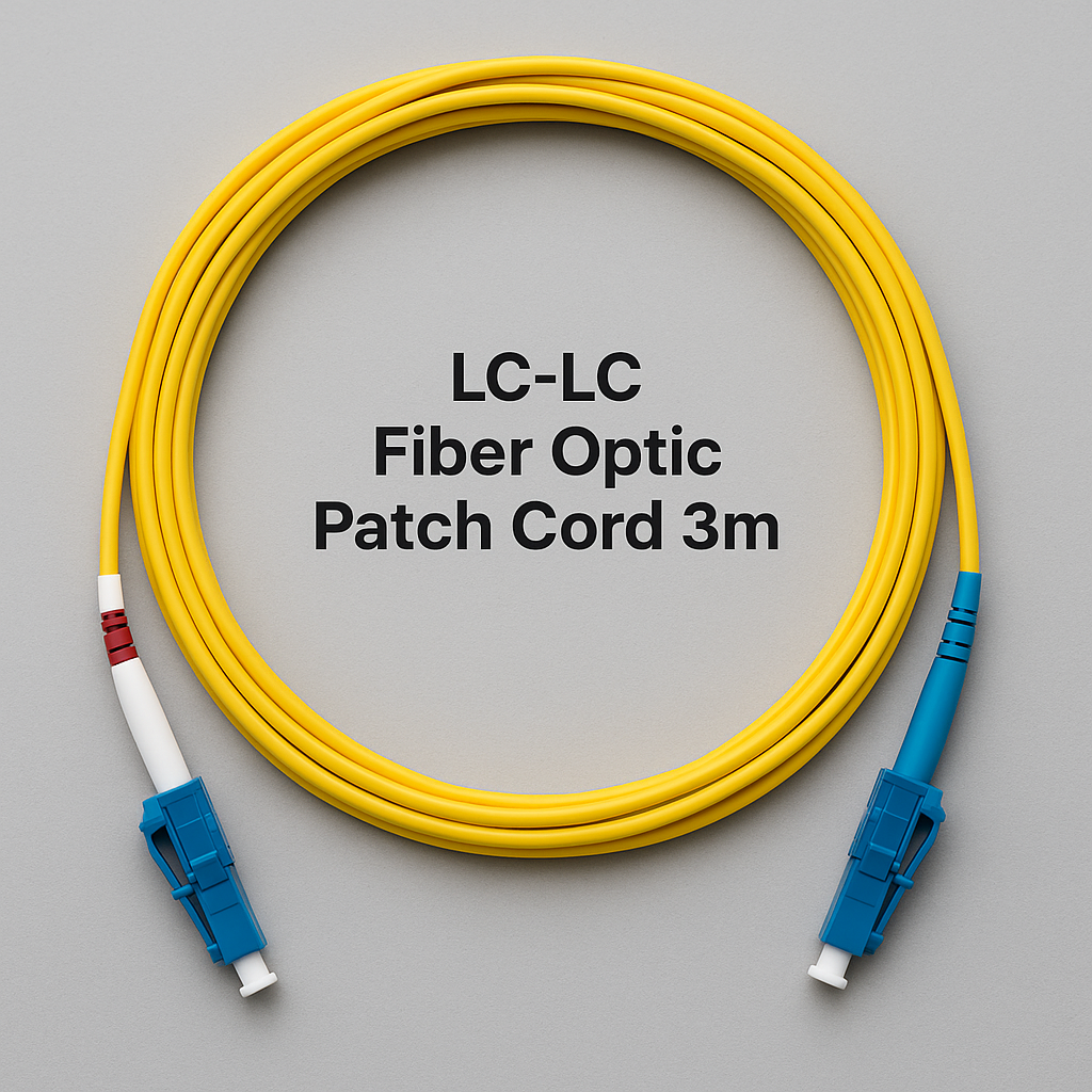 LC-LC Fiber Optic Patch Cord 3m